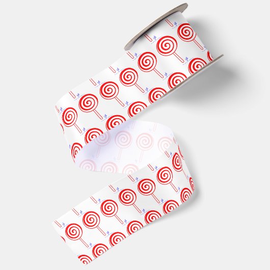 Ameri-Lollipops! I Patriotic 3" Lint (Achterkant)