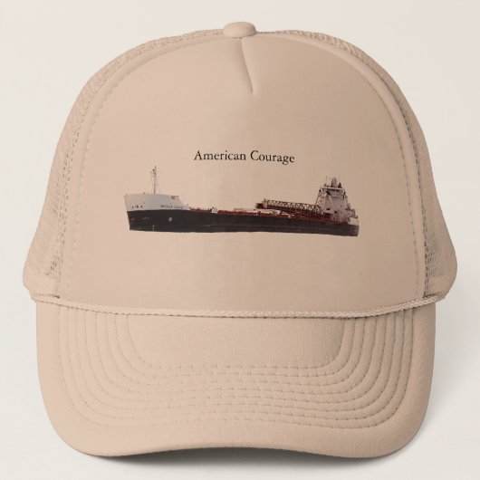 Amerian Courage trucker hat Pet (Voorkant)