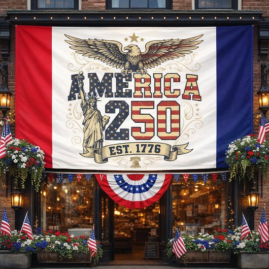 America 250 Anniversary Design Spandoek