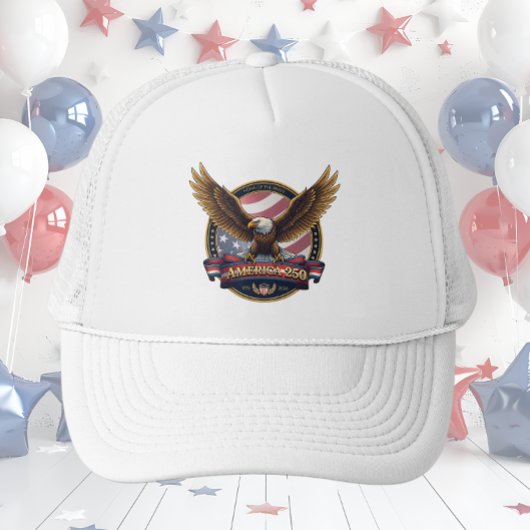 America 250 Anniversary Trucker Pet