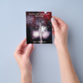 America 250 Community Fireworks WA Monument Flyer (Hand)