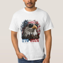 America 250 Eagle Stars and Stripes T-shirt