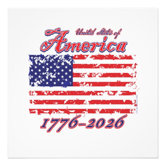 America 250 foto afdruk (Voorkant)