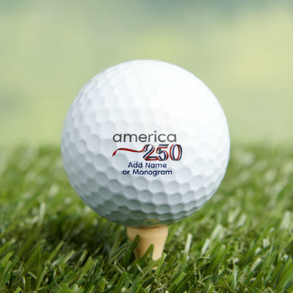 America 250 Monogram Golfballen - Patriotisch Cade