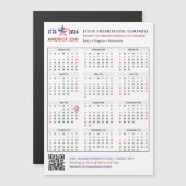 America 250 Patriotic 2026 Kalender Keepsake (Voorkant / Achterkant)