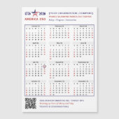 America 250 Patriotic 2026 Kalender Keepsake (Voorkant)