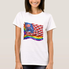 America 250 Pride Vlag Dames T-Shirt