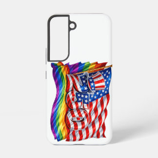 America 250 Pride-vlag Galaxy S22 Hoesje Samsung Galaxy Hoesje