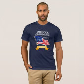 America 250 Semiquincentennial 1776-2026 USA T-shirt (Voorkant volledig)