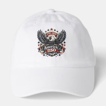 America 250 Steenarend 1776-2026 Patriottische Dad
