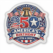 America 250 sticker (Voorkant)