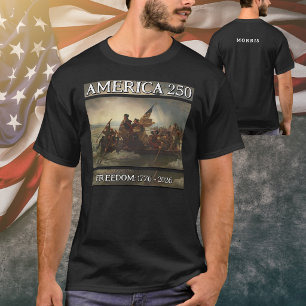 America 250 Vrijheid Washington Delaware T-shirt