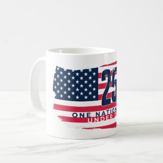  America 250 Years 1776 2026 250th Anniversary Koffiemok