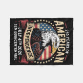 America 250th Anniversary Celebration 250 Years Am Fleece Deken (Voorkant (Horizontaal))
