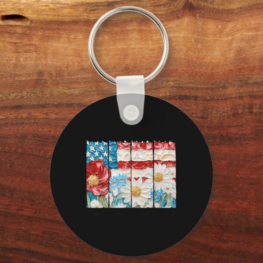 America 250th Anniversary Celebration 250 Years Am Sleutelhanger (Voorkant)