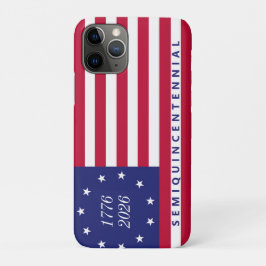 America 250th Semiquincentennial 1776 2026 Us Flag iPhone 11 Pro Hoesje