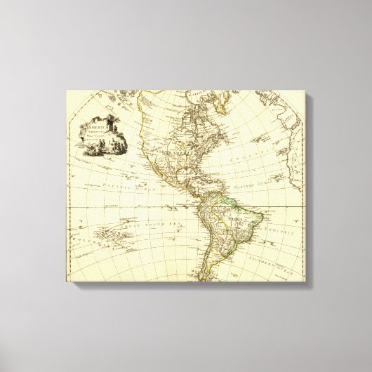America 3 canvas afdruk (Voorkant)