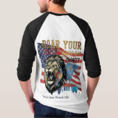 AMERICA Eagle T-Shirt – Bold Patriotic Style (Dos)