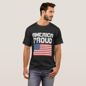 AMERICA FIER T-SHIRTS (Devant entier)
