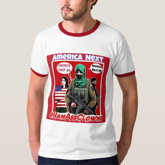 America First/America Next meme T-Shirt (Devant)