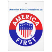 America First Comité Clip Board Klembord (Achterkant)