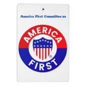 America First Comité Mini Klembord (Achterkant)