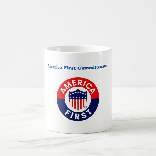 America First Commission Petite Mug de café (Centre)