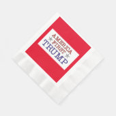 America First Trump Napkins Servet (Hoek)
