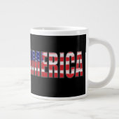AMERICA Flag Extra Grote Beker (Rechts)