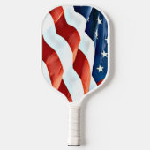 America Flag Pickleball Paddle (Achterkant)