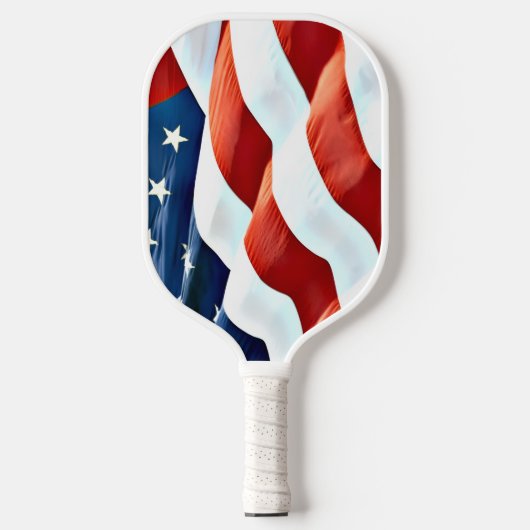 America Flag Pickleball Paddle (Voorkant)