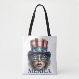 America Girl, vierde juli Glam Girl met sterren Draagtas