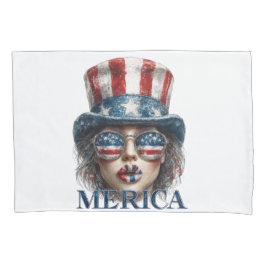 America Girl, vierde juli Glam Girl met sterren Kussensloop