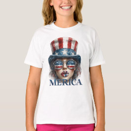 America Girl, vierde juli Glam Girl met sterren T-shirt