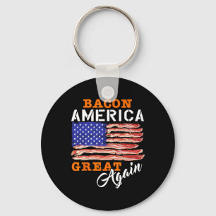 America Great Again Shirt Funny Barbecue BBQ 2024 Sleutelhanger