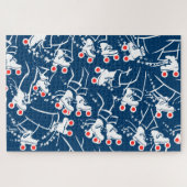 America on Wheels - Patinage Jigsaw Puzzle (Horizontal)