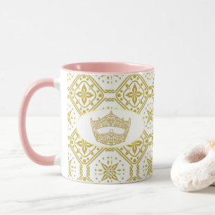 America Pageant Crown Royal Print Twee toon Mok