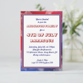 America Patriotic Event Occasion Invitation person (Debout devant)