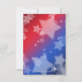 America Patriotic Event Occasion Invitation person (Dos)