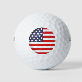 AMERICA PRIDE FLAG GOLFBALLEN