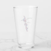 America Runs Deep Glas (Achterkant)