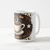 America Runs on Coffee and Complaints Koffiemok (Voorkant rechts)