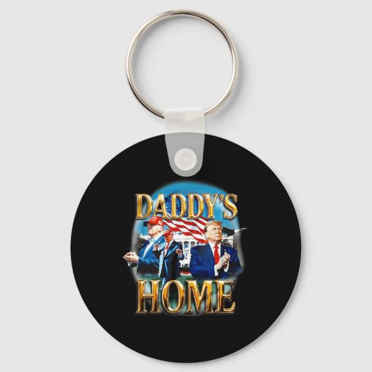 America’s Ck Daddy’s Home Trump Daddy Shirt  Sleutelhanger (Voorkant)