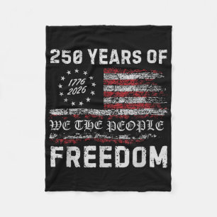 America Semiquincentennial juli 4 2026 250 jaar O Fleece Deken