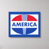 AMERICA SIGN CANVAS AFDRUK (Voorkant)