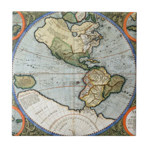 America Sive India Nova Tegeltje