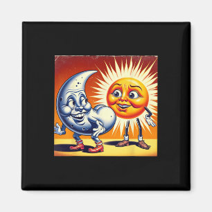 America Solar Eclipse 2024 4.08.24 De Zon Got Moo Magneet