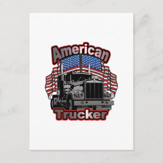 America Trucker Briefkaart