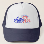 America Trucker Hat Trucker Pet (Voorkant)