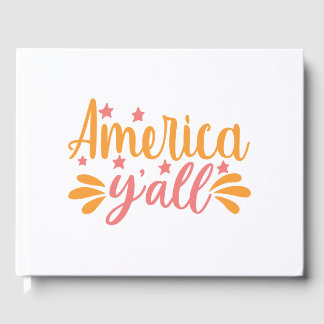 america y ' all uitnodiging gastenboek